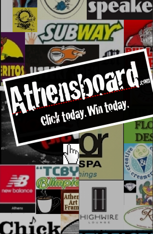 Students helping students find great deals from great local businesses all over Athens. Click on our website to win free coupons and prizes!