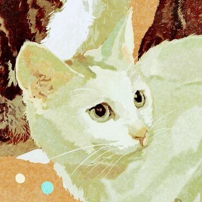 猫が好きでTwitterで出会えた猫や犬のイラストを描いています。可愛い子や頑張っている子を勝手ながら描かせて貰ってます！オーダーも受付中です。希望の方には描かせて頂いたイラストをポスターにして、お送り致します。DMにて連絡お待ちしています!よろしくお願いいたします!※イラストの無断転載、使用はご遠慮ください。