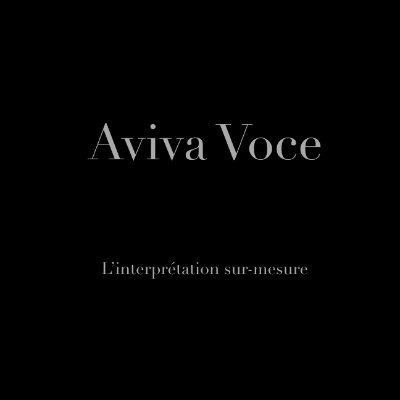 Aviva Voce is a network of interpretation professionals focused on delivering excellence.