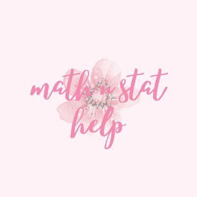👋 Only accepting very light commissions for now ||📩 wehelpmathstat@gmail.com ||Tg: @Mathnstat || Tap the link below for the inquiry form