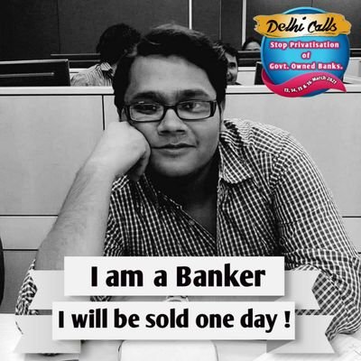 Senior Manager, Central Bank of India.
Regional Secretary, Regional Unit-CBOU Shimla.
Tweets/Views are Personal not professional & Retweets are not endorsement.