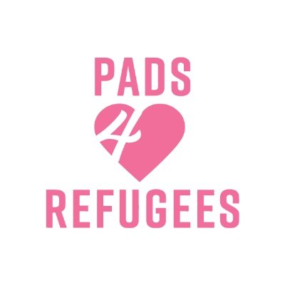 We support the dignity of refugee women and girls by providing period products in refugee camps.