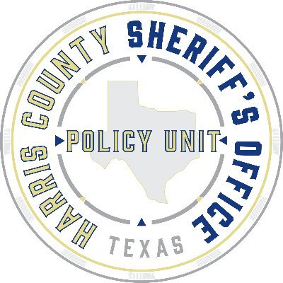 Official account of the Harris County Sheriff's Office Policy Unit