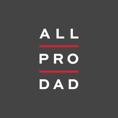 The official Twitter feed for #AllProDad. We are on a mission to help you love and lead your family well.