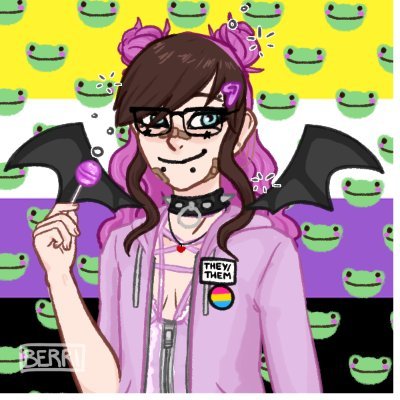 💜Carter (18+) INFP-T
💜NB/pan (they/she)
💜Mage of Rage/Derse
💜Homestuck/South Park/Gorillaz/Danganronpa
💜Pagan/witch