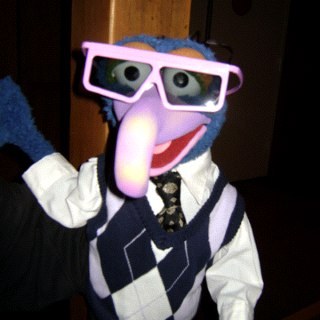 I work for Kermit the frog, my girl friend is a chicken ha ha