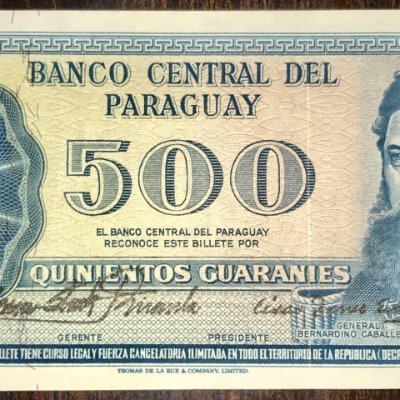 Cada billete cuenta una parte de la historia del País 🇵🇾
