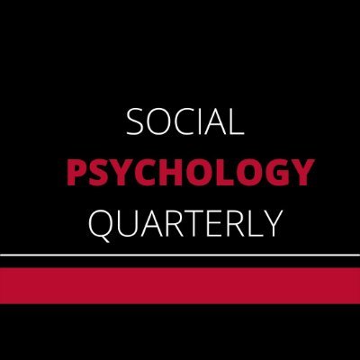 Official Twitter account of Social Psychology Quarterly, a journal of the American Sociological Association.
Contact our editorial office: socpsyq@uga.edu