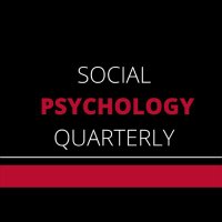 Social Psychology Quarterly(@SPQuarterly) 's Twitter Profile Photo
