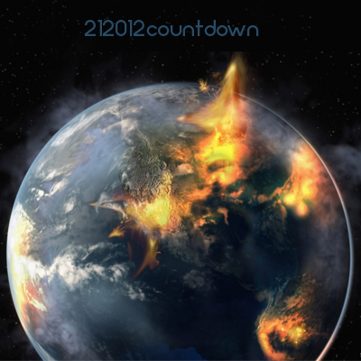 212012countdown's profile picture. Tic Tac. This is the countdown to the end of the world. Advice, answers, links, WTF.