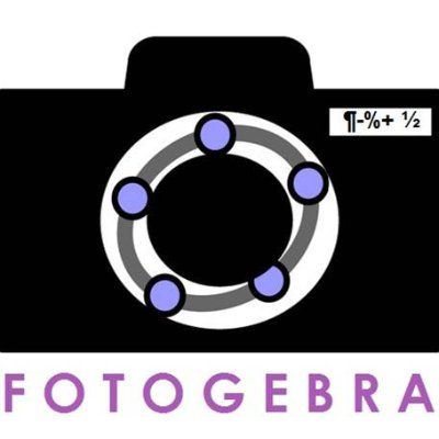 fotogebra's profile picture. Matemática + Fotografía + GeoGebra