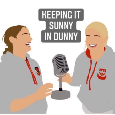 Keeping it Sunny in Dunny weekly podcast 🎙 Hosted by @MissCarnie_PE and @MissGalbraith3, chatting all things health and wellbeing 🧠✨