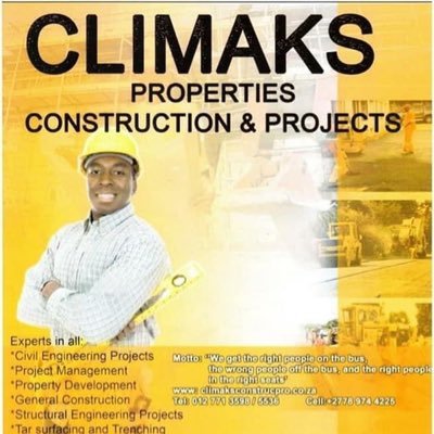 Climaks Properties, Construction & Projects. Contact : 0127713598/ 0789744225