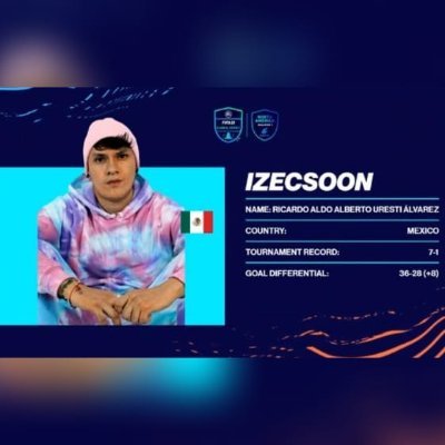 Fifa Pro Player 🇲🇽| @owlisticmx | Campeón Nacional BTB LaLiga | Clasificado FifaeWorldCup 2021🏴 | TOP 2 NA.