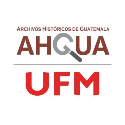 AHGUA es un proyecto de la Universidad Francisco Marroquín encaminado a la difusión de los Archivos Históricos de Guatemala.