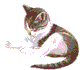 I am the Official Witches Galore Cat.
I enjoy eating, sleeping, eating and yeah well sleeping.
My ambition in life is to travel the world.