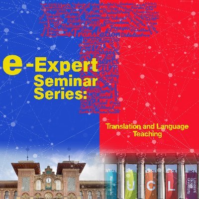 Official account of the E-Expert Seminar Series: Translation and Language Teaching.

UCL, UK | UCO, Spain  

Contact: https://t.co/zejh0wDitY.translangteach@gmail.com