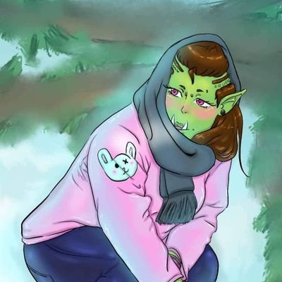 Hi I'm an orc from the outerrelms I accidently made it in to your relm and married a human. I stream video games on twitch and just want to make people smile!