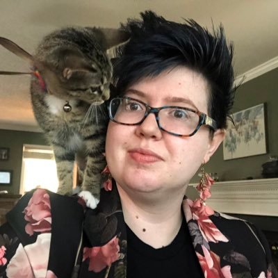 bszust's profile picture. She/They Philosopher, artist, grad student, cat mom, ADHD Autistic Ace Writing a dissertation on philosophy, inclusive pedagogy, and neurodiversity.