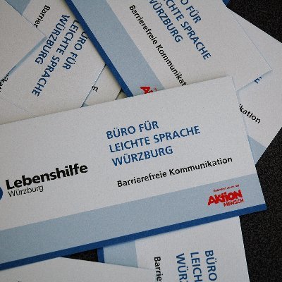 #Lebenshilfe Würzburg e.V. | #LeichteSprache-Erfahrung seit 2012 | #Barrierefreiheit #Prüfgruppen #Workshops | https://t.co/idNbxOWfAo