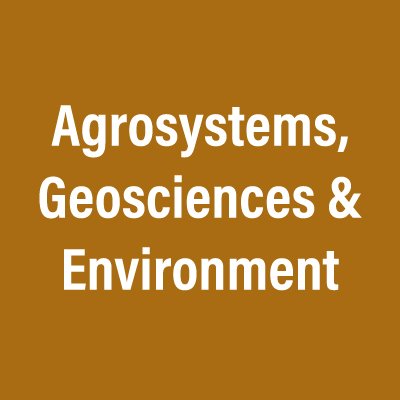 Peer reviewed, #openaccess journal on agriculture, plant, environmental, and soil science.  Publication of the not-for-profit ASA and CSSA.