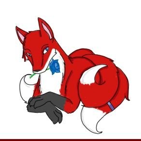 Fluffy fox just kinda bouncing around ^^ Male Married