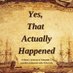 Yes, That Actually Happened! Podcast (@ytahpodcast) Twitter profile photo Yes, That Actually Happened! Podcast (@ytahpodcast) Twitter profile photo