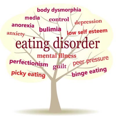 All eating disorders are different and require different types of support and help!! Reach out and get help if you feel like you are struggling💙