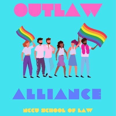 Follow us to learn more about the NCCU School of Law OutLaw Alliance! 
❤🧡💛💚💙💜🤎🖤🤍
