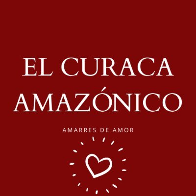 ❤️El Curaca Amazónico  EL ÚNICO AMARRE MÁS ECONÓMICO DE TODA USA. Atención en vivo vía WhatsApp https://t.co/kjsEw6SzqV