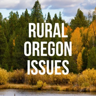 Promoting awareness and information about rural Oregon issues. Run by Paige @PaigeForOregon 🇺🇸#RuralOregon #TeamRuralOregon (RT≠Endorsement | Views=Mine)