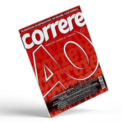 Correre, la rivista dei runner italiani dal 1981.