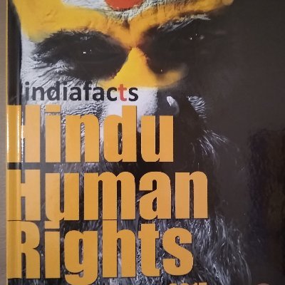 Author of first ever human rights report shedding light on India's #AntiHinduSystem and #AntiHinduLaws.