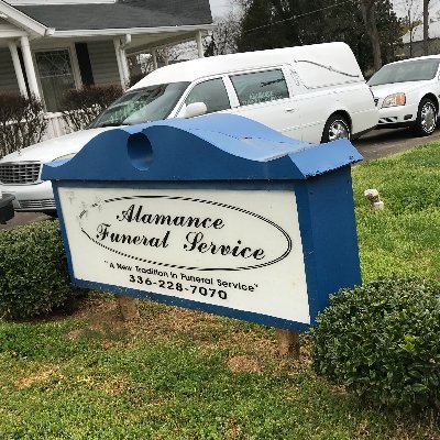 Alamance Funeral Service & Crematorium 
Renee M. Donnell...first black female, veteran, crematory owner, Funeral Service est. 2005 -
Crematory services 2021