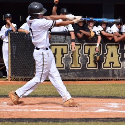 TCHS⚡️
Class of 2023📚
Baseball⚾️
6’1, 160lbs, OF
5.1 GPA
Titan Born Titan Bred💪