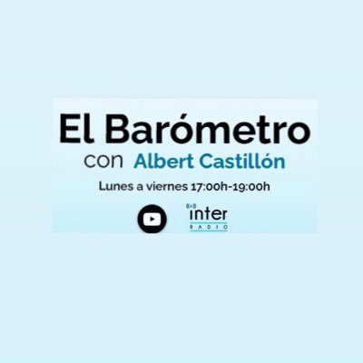 el_barometro's profile picture. Tertulias ,actualidad politica con @Albertcastillon Periodista ,