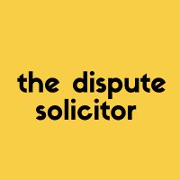 thedisputesolicitor (@thedisputesol) 's Twitter Profile