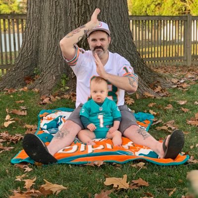 I have an unhealthy love for the Miami Dolphins.