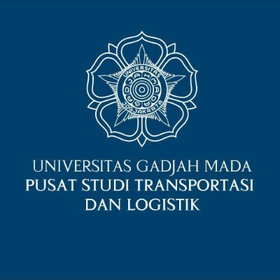 Akun Twitter resmi Pusat Studi Transportasi dan Logistik, Universitas Gadjah Mada.