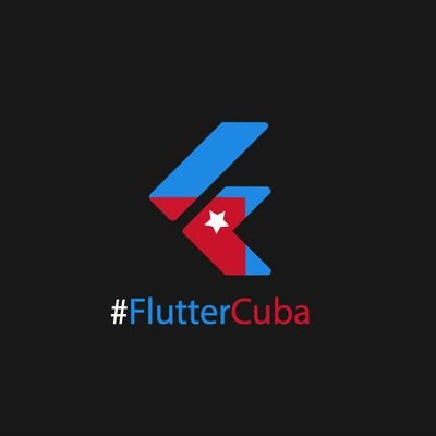 Cuenta oficial de la comunidad @FlutterDev en #Cuba.