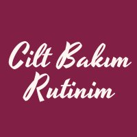 ciltbakimrutinim(@ciltbakimrutini) 's Twitter Profile Photo