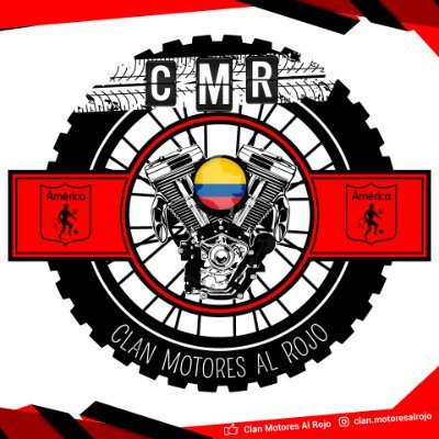 Somos un clan familiar de hinchas del @americadecali, con moto o carro, dispuestos acompañar al rojo en los mejores y peores momentos.