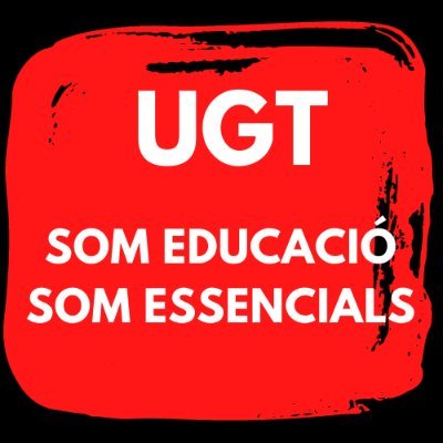 UGT de Catalunya. Defensem els treballadors/es de l'àmbit educatiu. #Ensenyament 

✊ Som educació, som essencials