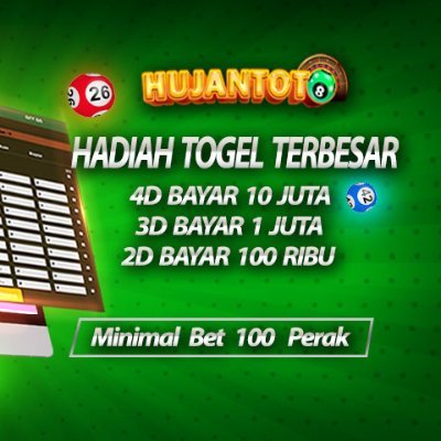 Hadiah togel terbesar :
4D Dibayar 10 juta 
3D Dibayar 1 juta
2D Dibayar 100 ribu

Hadiah hiburan : 
Prize 2 & 3
3D & 4D

https://t.co/AF9cKK3ngd
WA : +6285-92210-7240