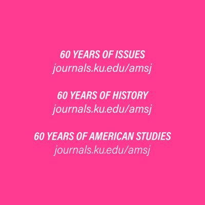 AMSJ is a quarterly interdisciplinary journal offering contemporary humane analysis through a prism of American Studies for 60 years as of 2020.