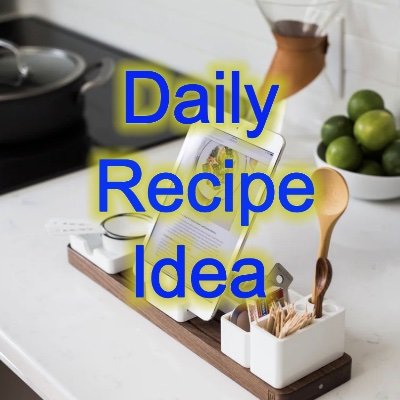 Daily Cooking can get boring, let's share a Daily Recipe Idea. DM to add videos.