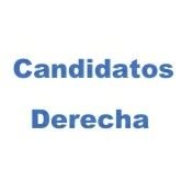 Candidatos de Derecha