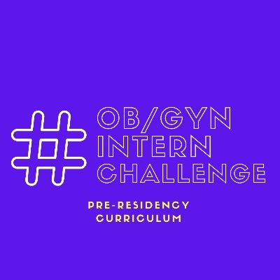 The official Twitter account of the #OBGynInternChallenge. Learn more at https://t.co/cFZ389J603