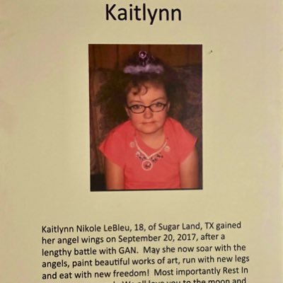 KaitlynnsKrew's profile picture. WWE NFL NCAA Football MLB, and to paint Kaitlynn “KK” LeBleu passed away on Sept 20 2017. But because of all you KaitlynnsKrew will live 4 ever. Thank you all .