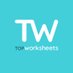 TopWorksheets (@topworksheets) Twitter profile photo TopWorksheets (@topworksheets) Twitter profile photo